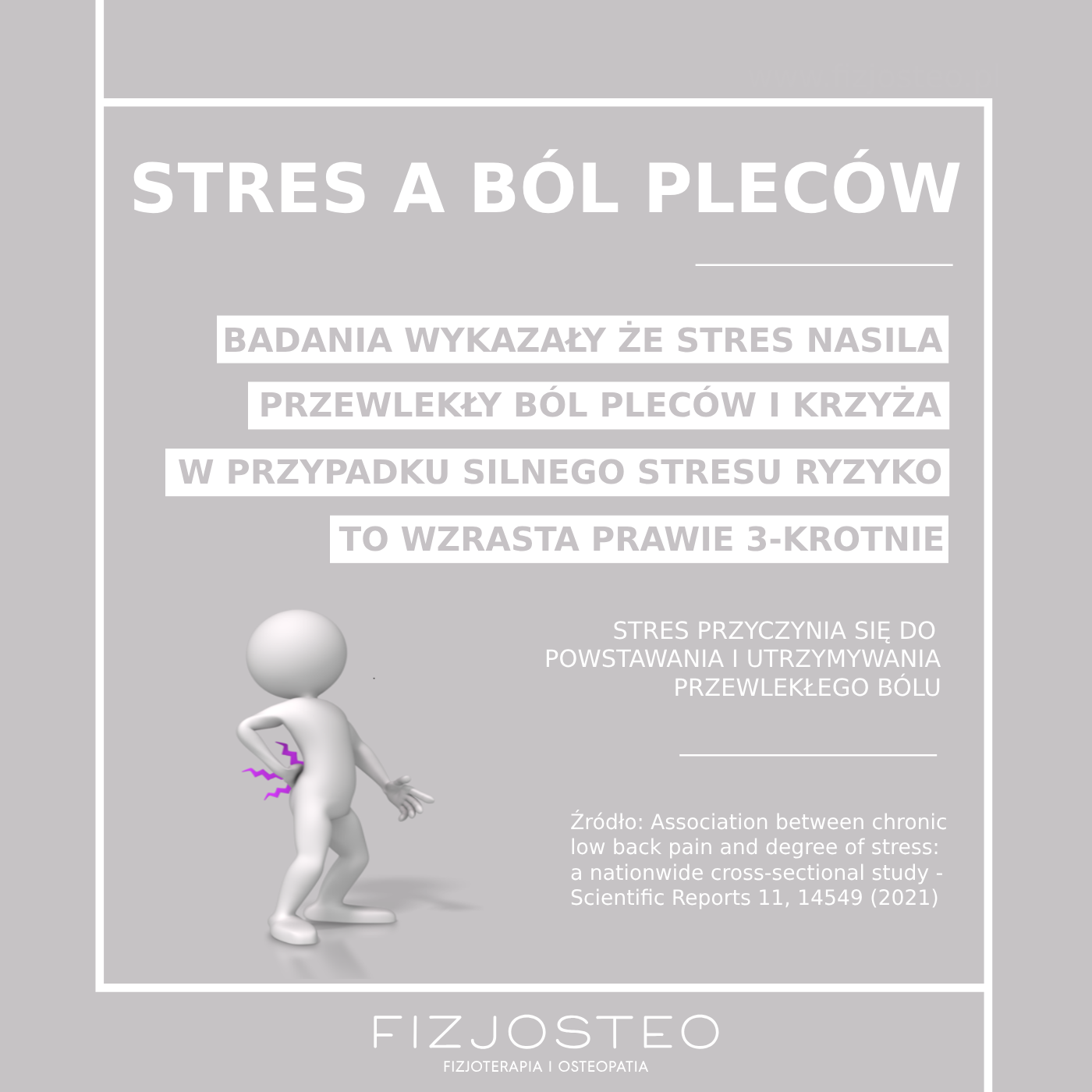 STRES A BÓL PLECÓW